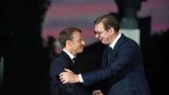 PREDSEDNIK VUČIĆ RAZGOVARAO SA MAKRONOM Ovo je saopštio nakon završetka razgovora (FOTO)