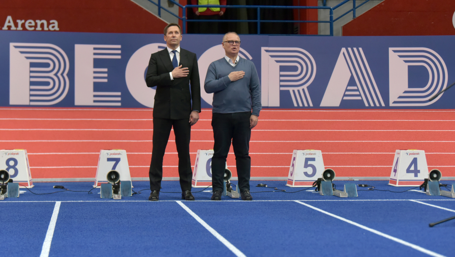 VESIĆ OTVORIO ATLETSKI MITING: Ovo je Beograd kakav želimo