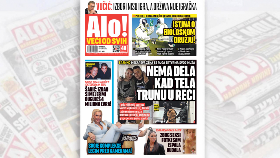 NEMA DELA KAD TELA TRUNU U RECI Sramno! Mesareva žena se ruga žrtvama svog muža