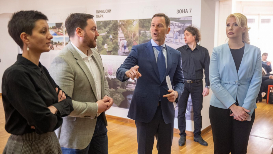 KANDIDATI ZA POSLANIKE SNS SA BEOGRAĐANIMA Siniša Mali: Linijski park jedno od najvećih ulaganja u zelene površine prestonice