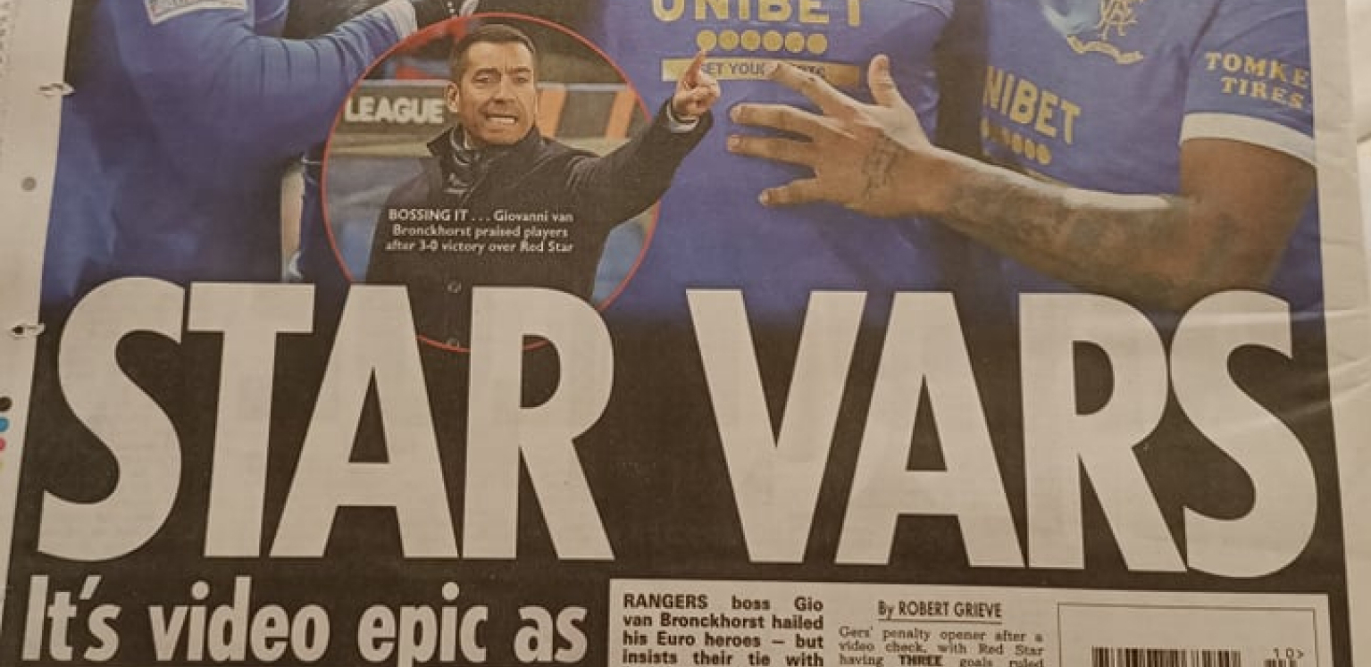 STAR VARS! Šta Škoti kažu dan posle? Jedan naslov je sve bacio u senku! (FOTO)