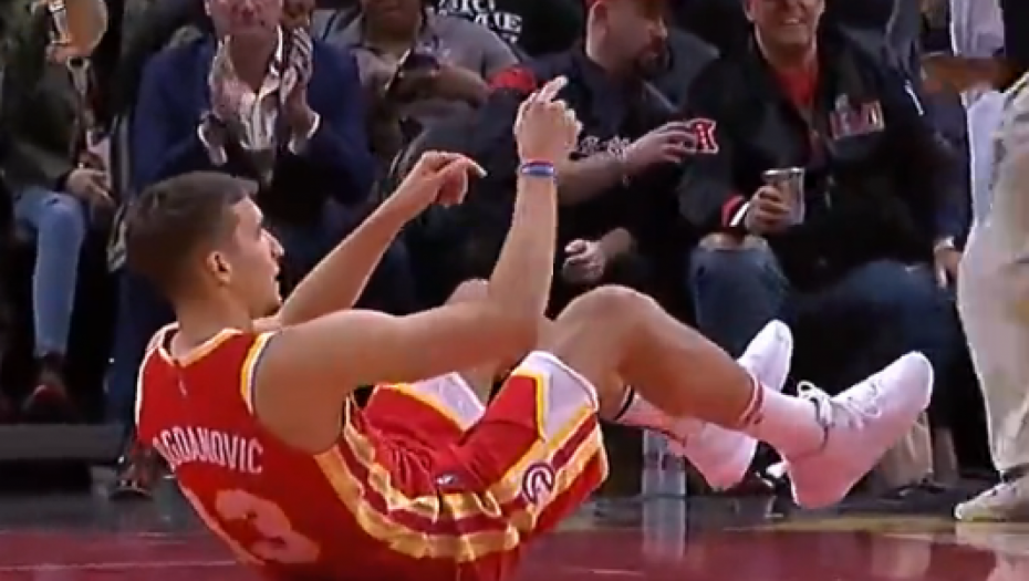 NIJE GA IŠLO, A ONDA... Bogdan pogodio važan šut, a onda odigrao POBEDNIČKI PLES!