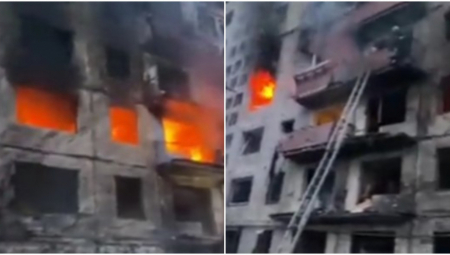 NAPAD RUSA NA KIJEV Ukrajinska prestonica na udaru bespilotnih letelica, ima mrtvih