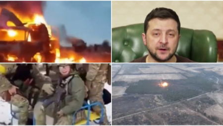 Eksplozije odjekuju, granatirano selo, dignut most u vazduh (FOTO/VIDEO)