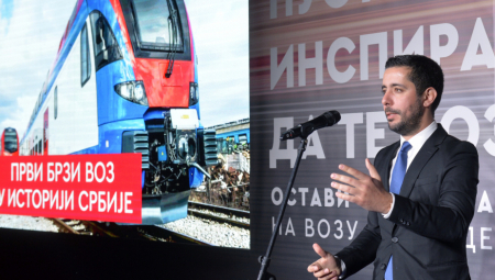 MILIONITI PUTNIK NA RELACIJI BEOGRAD - NOVI SAD Srećnoj putnici uručena nagrada - godišnja karta