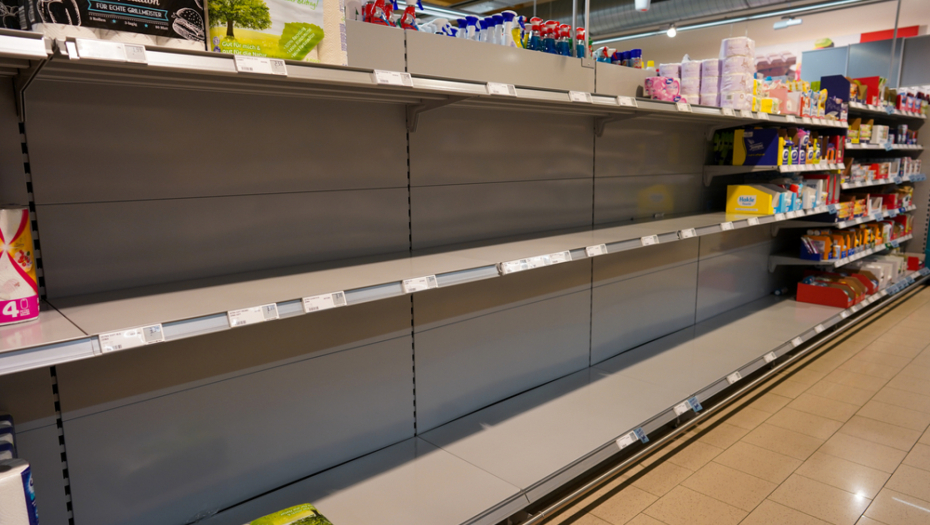 HRVATSKOJ PRETE RESTRIKCIJE? Histerija u regionu - građani u panici ispraznili rafove