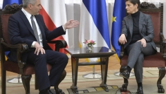PREMIJERKA BRNABIĆ I AUSTRIJSKI KANCELAR Srbija će nastaviti da vodi politiku stabilnosti i mira! (FOTO/VIDEO)
