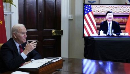 POČEO RAZGOVOR BAJDENA I SIJA Tema - sukob u Ukrajini