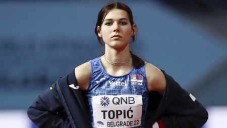 SVAKA ČAST Angelina Topić osvojila bronzu u skoku u vis na SP