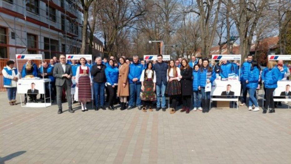 KANDIDATI SNS OBIŠLI ZAPADNOBAČKI OKRUG Napredak države vidi se na svakom koraku, zato je važno da biramo politiku sigurnosti predsednika Vučića (FOTO/VIDEO)