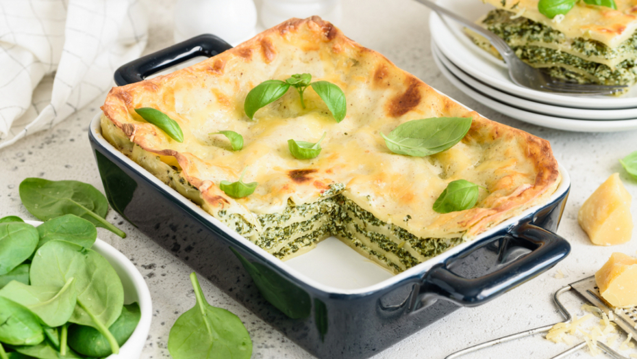 LAZANJE SA POVRĆEM I SIROM Ukusan obrok koji se jednostavno sprema