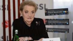 "SUZDRŽITE SE 40 DANA, POVAMPIRIĆE SE" Ovako u Srbiji komentarišu smrt Medlin Olbrajt, pakao joj ne gine! (FOTO)