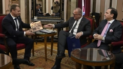 "VIŠE LJUDI IZ SRBIJE TREBA DA DOLAZI U IZRAEL, MI SMO PRIJATELJSKI NARODI!" Vesić razgovarao sa ministrom turizma Izraela