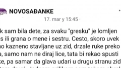 ISPOVEST NOVOSAĐANKE KOJA JE UŽASNULA SRBIJU "Šamar da glava udari o zid, za svaku grešku je lomljen kaiš o sestru i mene"