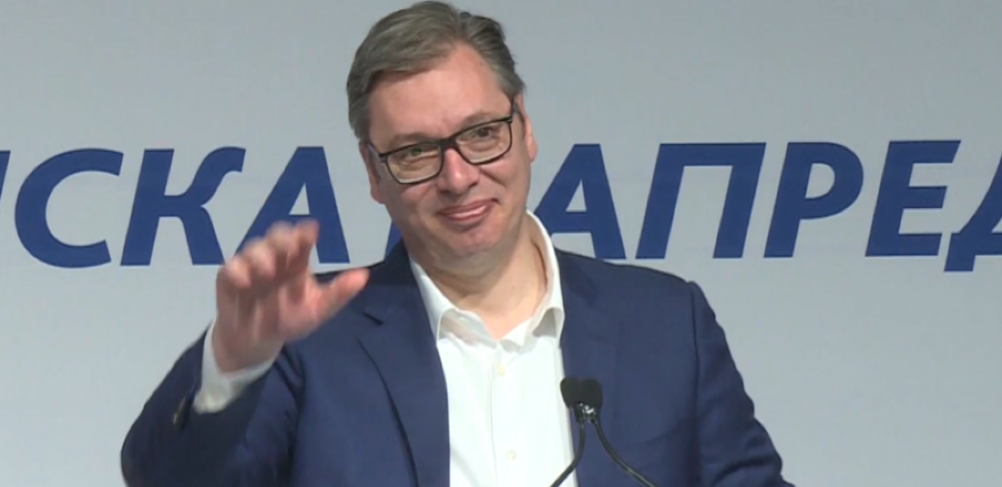 ALEKSANDAR VUČIĆ PORUČIO Ja vam obećavam da ćemo zajedno postići još mnogo toga (VIDEO)