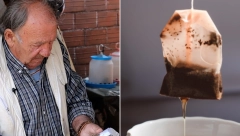 TRAVAR RADE OBJAŠNJAVA Čaj iz kesice može da bude opasan, ubacite ga u vruću vodu, ako bude ovakva reakcija, ne smete ga piti