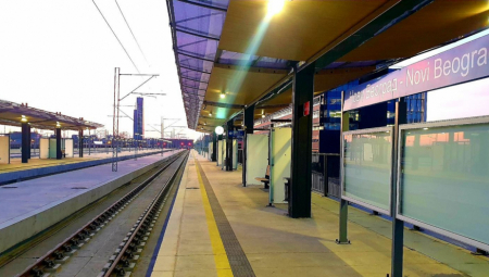 ZAVRŠENA REKONSTRUKCIJA ŽELEZNIČKE STANICE NOVI BEOGRAD Vesić poručio: Srbija pobeđuje