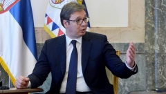 VUČIĆ ODBRUSIO EŠTONOVOJ USRED BRISELA Možete da uzmete mene, moju glavu, ali MOJ POTPIS nećete dobiti!
