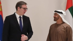 Princ prestolonaslednik Abu Dabija čestitao Vučiću pobedu na izborima
