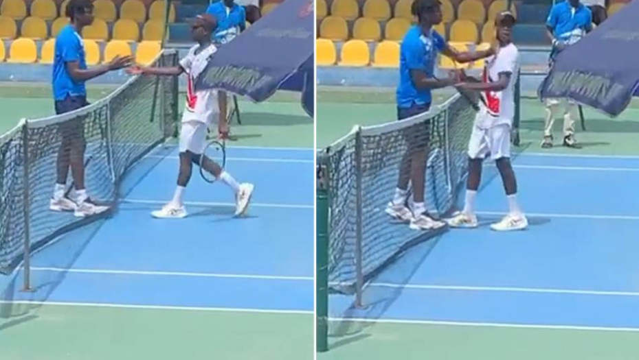 TUČA NA TENISKOM TERENU! Ošamario protivnika pa nastao haos! (VIDEO)