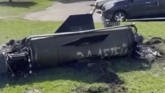 JEZIVA PORUKA NA RAKETI U UKRAJINI Rusi demantuju: Takve rakete koriste samo ukrajinske snage (FOTO)