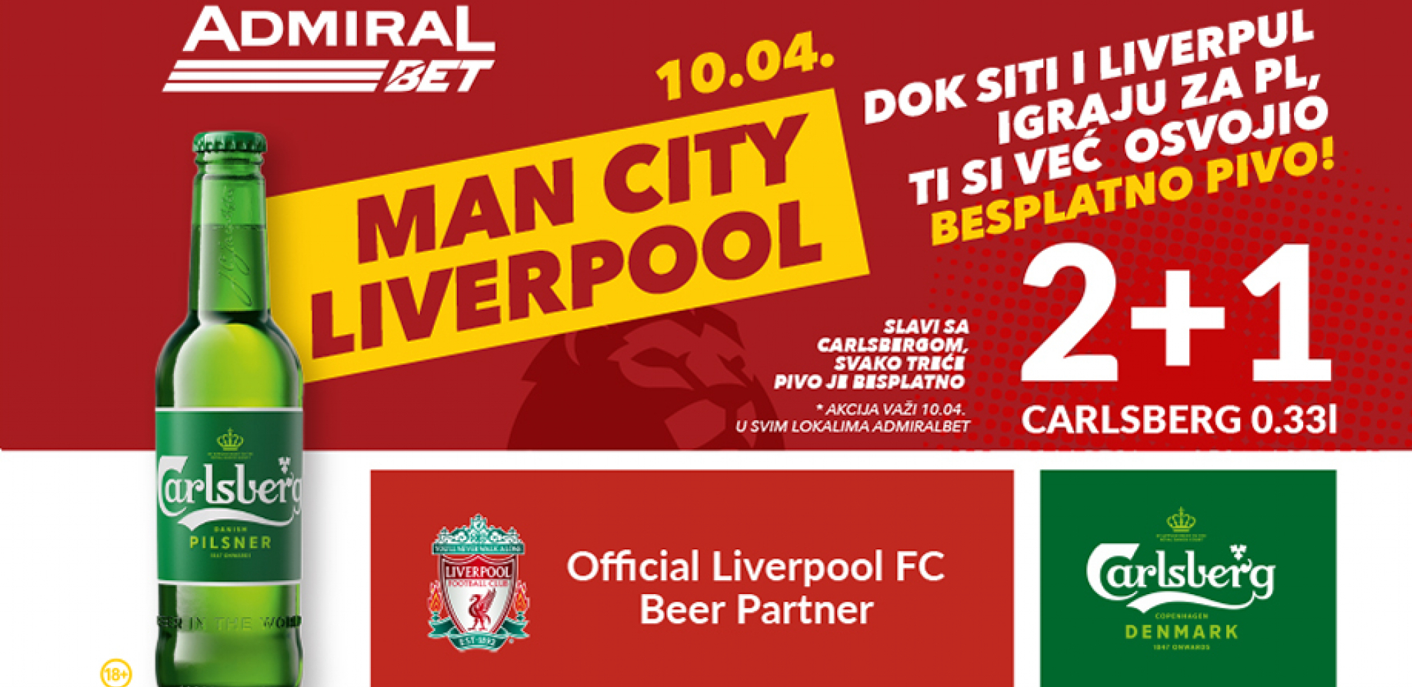 Šta ćeš bolje, besplatno pivo i najbolji fudbal na svetu!