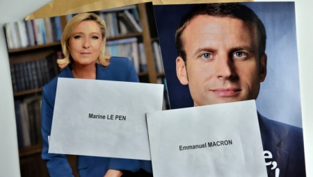 FRANCUSKA BIRA PREDSEDNIKA Može li Marin le Pen da pobedi Makrona?