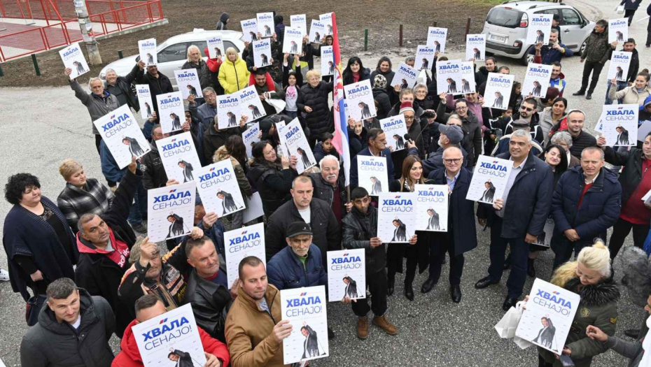 Vesić: Senaja za Vučića! (FOTO)