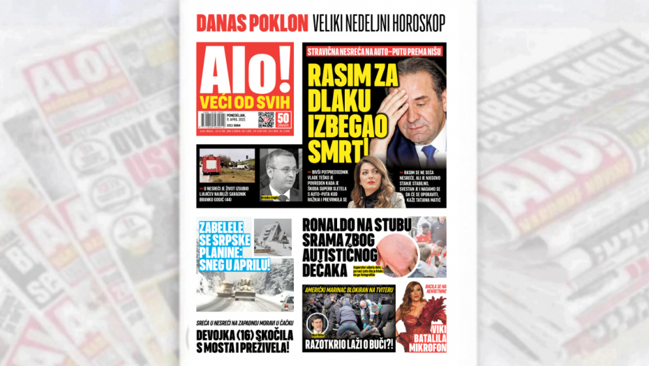 RASIM ZA DLAKU IZBEGAO SMRT Stravična nesreća na auto-putu prema Nišu