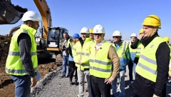 VESIĆ OBIŠAO RADOVE NA NASIPANJU MAKIŠKOG POLJA Radovi na izgradnji metroa teku ubrzanom dinamikom (FOTO)