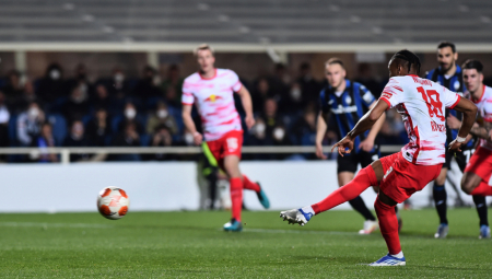 Sjajni Nkunku odveo Lajpcig u polufinale Lige Evrope