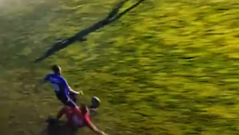 UZNEMIRUJUĆA SCENA Igraču u Surdulici slomljena noga, svi se hvatali za glavu (VIDEO)