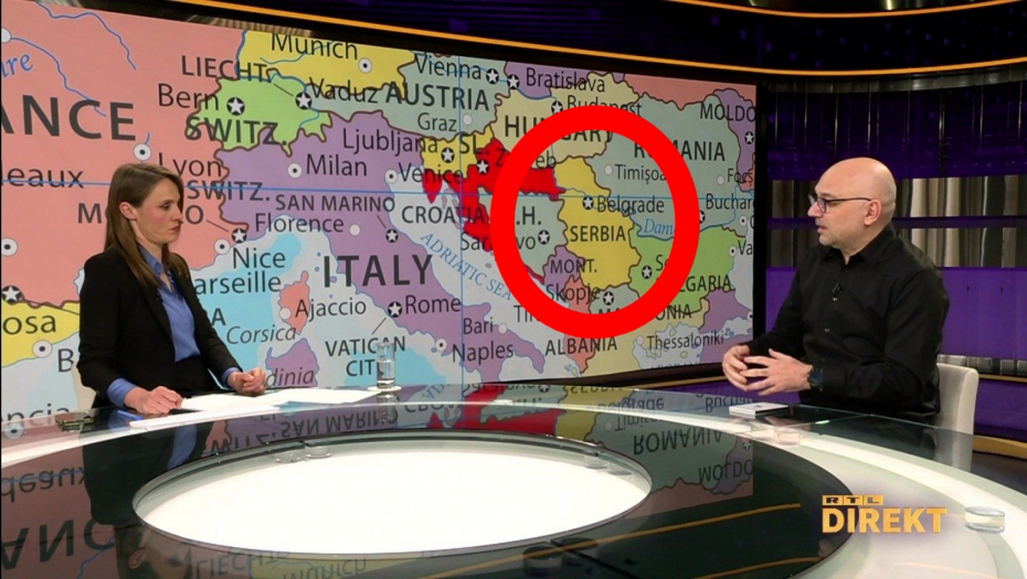 KOSOVO JE SRBIJA Šok na hrvatskoj televiziji u udarnom terminu (FOTO)