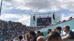 VELIKA ČAST Golman Atletiko Madrida došao da gleda Đokovića u Beogradu (FOTO)