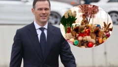 HRISTOS VASKRSE Evo kako izgleda Vaskršnja trpeza u domu Siniše Malog (FOTO)