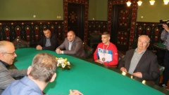 PRIJEM ZA BRONZANE SA EP U SOFIJI Dragana i Marko ponos Sombora i Subotice!