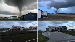 SNAŽAN TORNADO PROTUTNJAO KANZASOM Leteli krovovi, uništeno na desetine zgrada i automobila (FOTO/VIDEO)