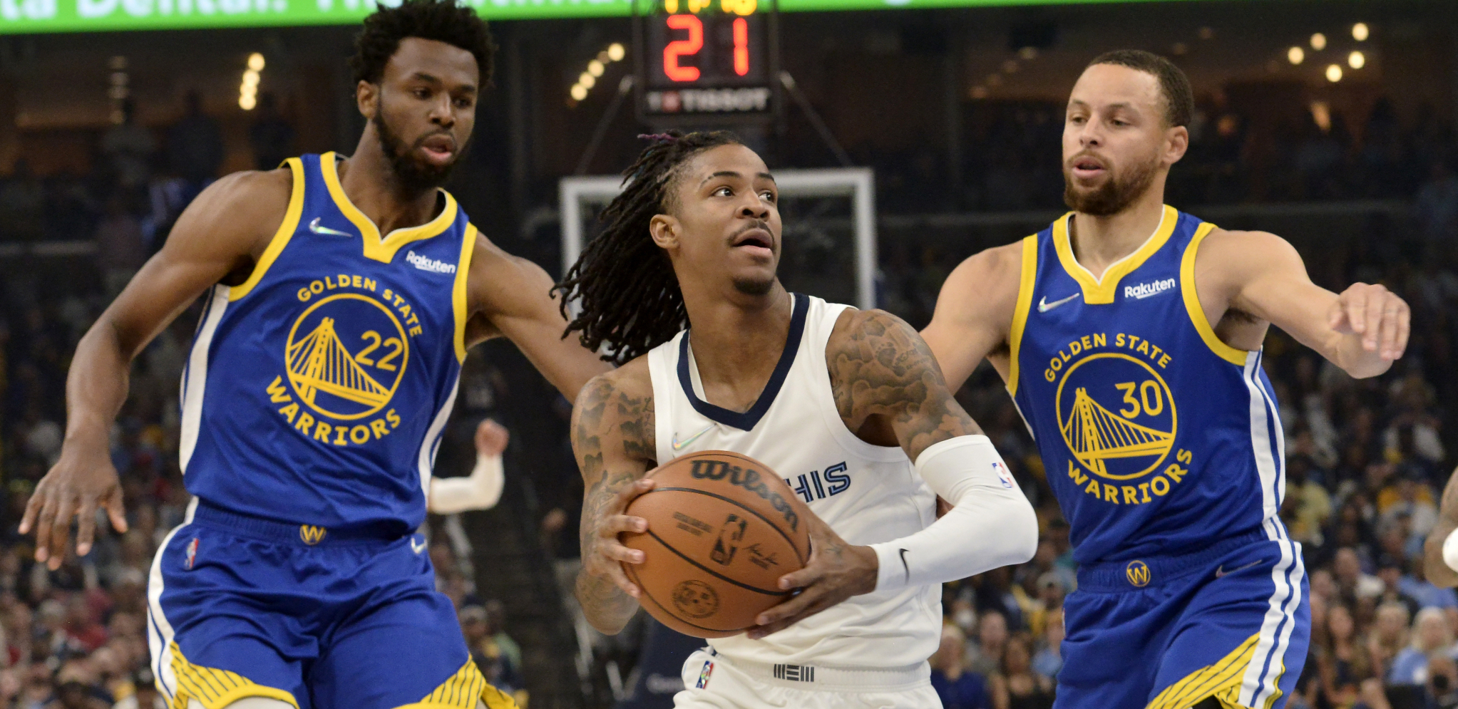 DRAMA U MEMFISU PRIPALA GOLDEN STEJTU Morent ubacio 34 poena, pa promašio šut za pobedu, "Voriorsi" stigli do brejka (VIDEO)