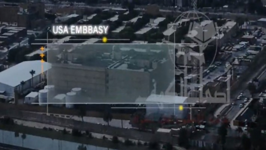 AMERIČKA AMBASADA POSTALA LAKA META Neprijateljski dron joj prišao kao nikad do sada (VIDEO)