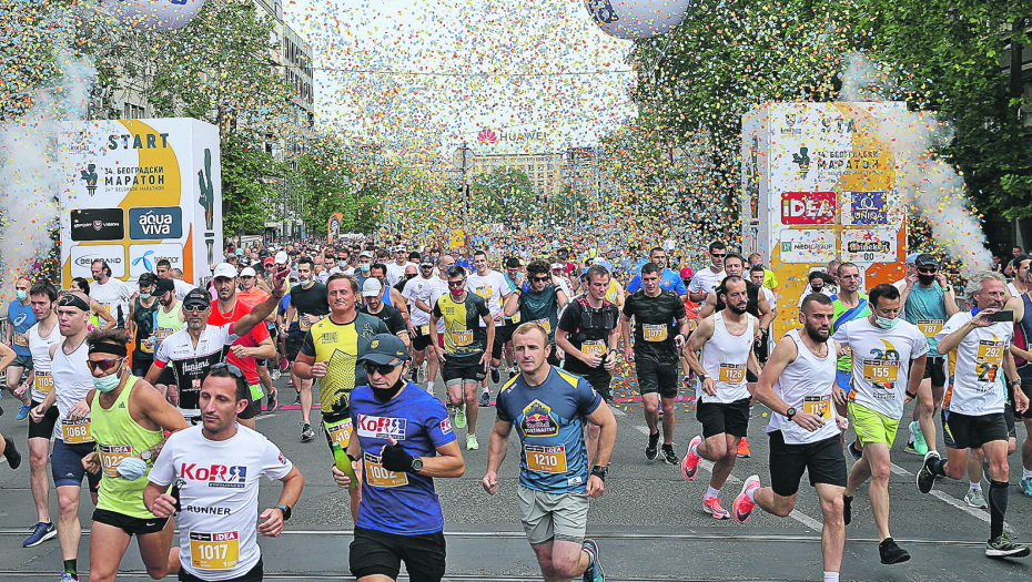U SUSRET BEOGRADSKOM MARATONU Prijateljstvo na duge staze