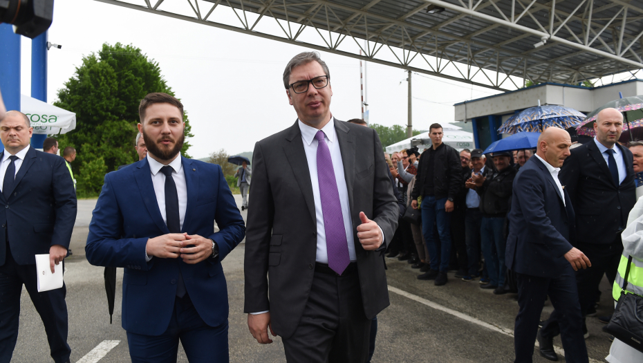 GOVORIĆE SE O ZAPADNOM BALKANU I UKRAJINI Predsednik Vučić večeras na radnoj večeri u Briselu