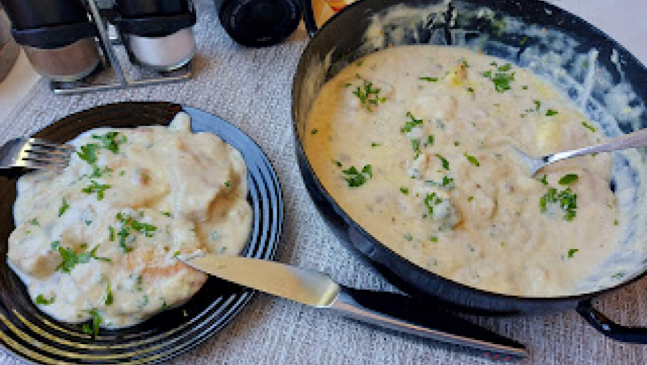 PILETINA SA ŠAMPINJONIMA I POVRĆEM Odlična kombinacija koja se ne propušta
