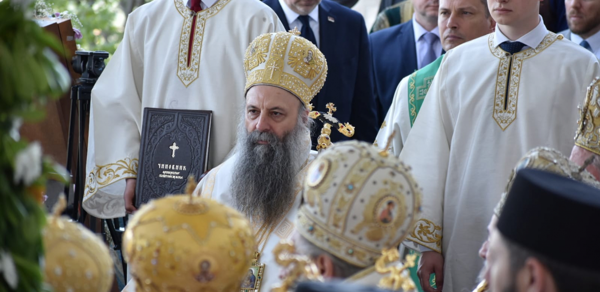 PORFIRIJE NA LITURGIJI U MANASTIRU OSTROG: Sabrali smo se oko Svetog Vasilija kako bi se vratili sebi