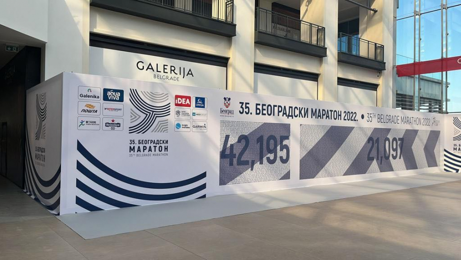 VAŽNO ZA MARATONCE I POLUMARATONCE Evo kad i gde se podižu učesnički paketi za 35. Beogradski maraton