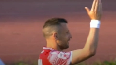 EVROVIZIJSKO LUDILO NA ČAIRU Bivši Zvezdin igrač proslavio gol u stilu Konstrakte (VIDEO)