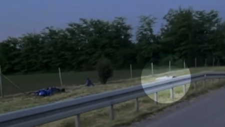 SNIMAK SA LICA MESTA TRAGEDIJE KOD AERODROMA Telo odletelo 10 metara od motora, stravične scene (VIDEO)