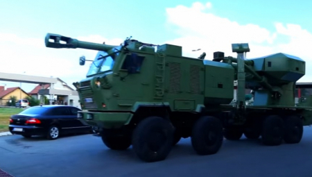 TOP HAUBICA ALEKSANDAR Ovu zver Vojske Srbije odlikuje je velika brzina i mobilnost (VIDEO)