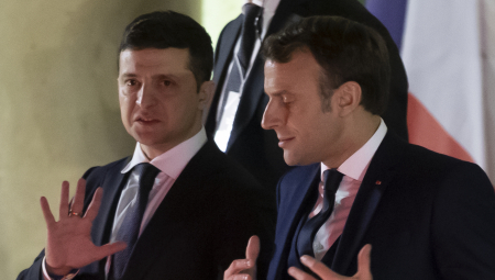 DOK SE SPREMA KONTRAOFANZIVA Zelenski i Makron razgovarali o "ukrajinskoj mirovnoj formuli"