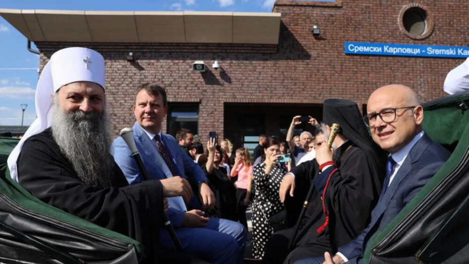 MILOŠ VUČEVIĆ O DANAŠNJOJ SVEČANOSTI: Video sam koliko našim građanima znači susret s Patrijarhom