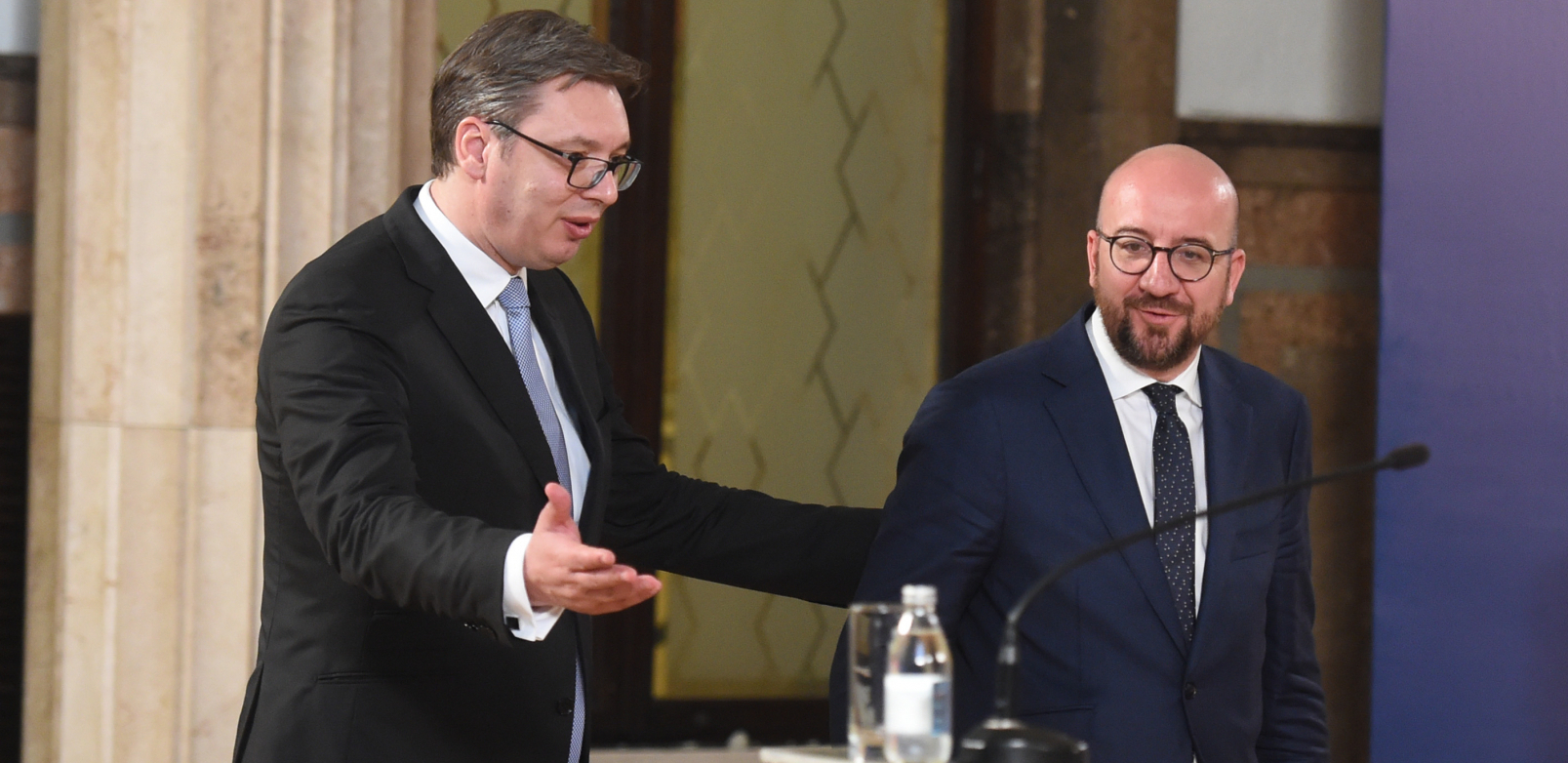 PREDSEDNIK VUČIĆ DANAS SA MIŠELOM Sastanak počinje u 14 sati, razgovaraće o teškim i važnim temama